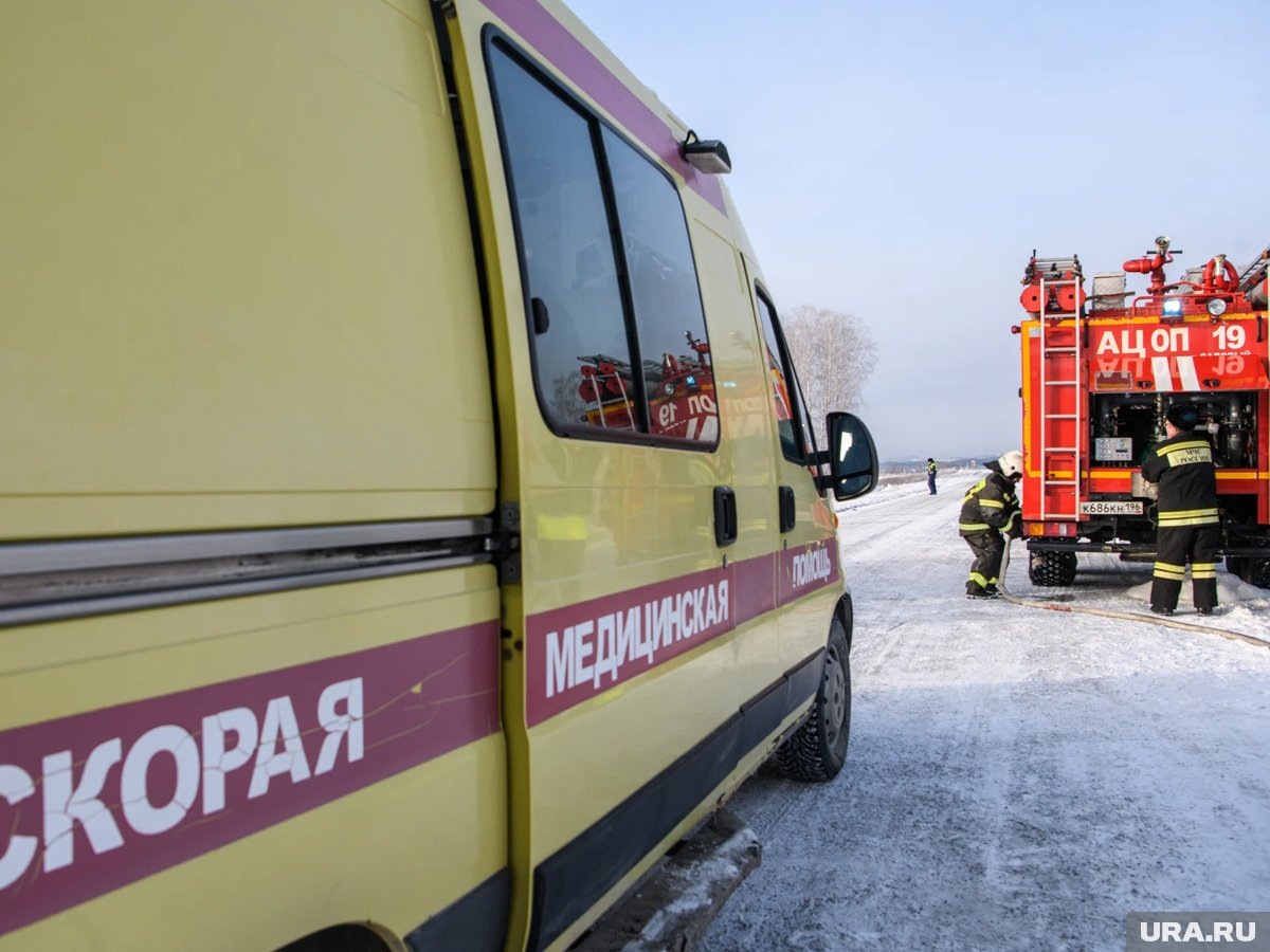     Трех детей, пострадавших в аварии, доставили в больницу