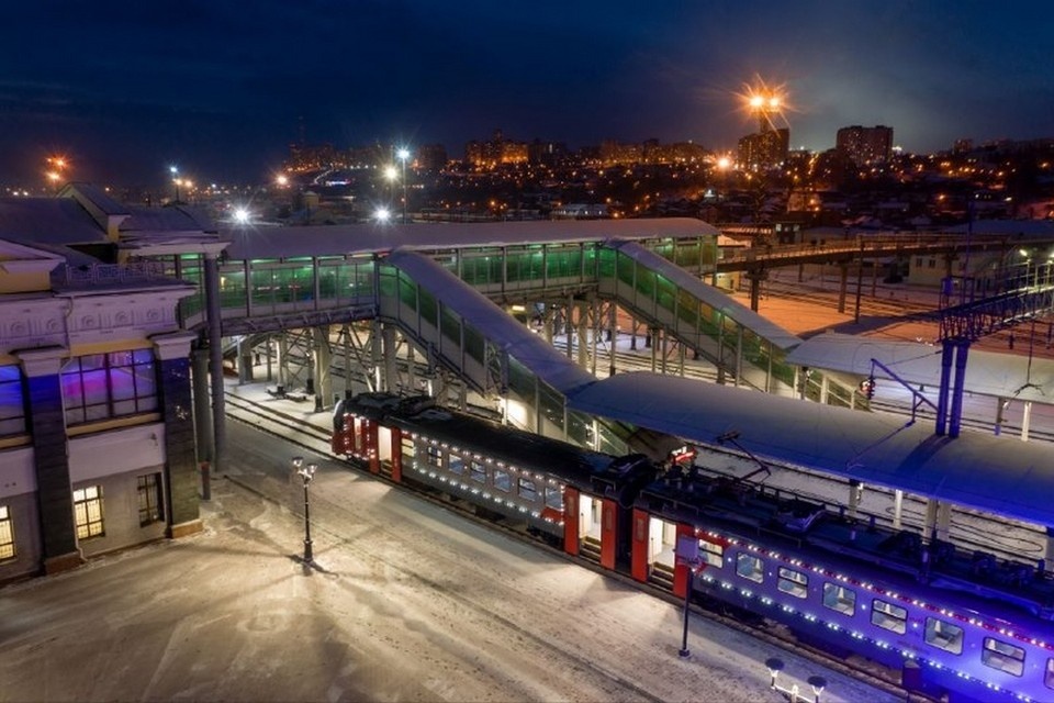    Как во время каникул ходит электричка Красноярск – Дивногорск. Фото: КрасЖД