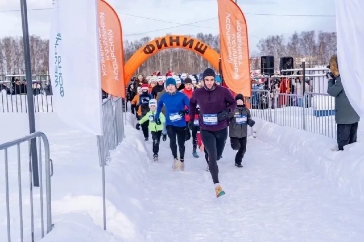    В Пермском крае 1 января состоялся «Забег мечты»
