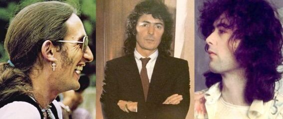 Кен Хенсли, Ричи Блэкмор и Джимми Пейдж