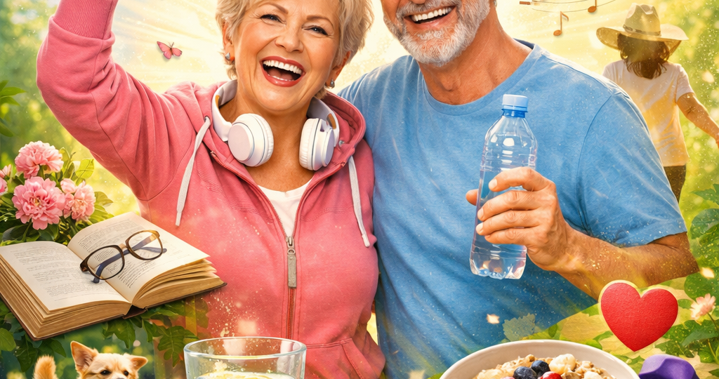 Жизнь в удовольствие: Как чувствовать себя моложе на "пятнашку", когда вам «немного за 60»? 🌸