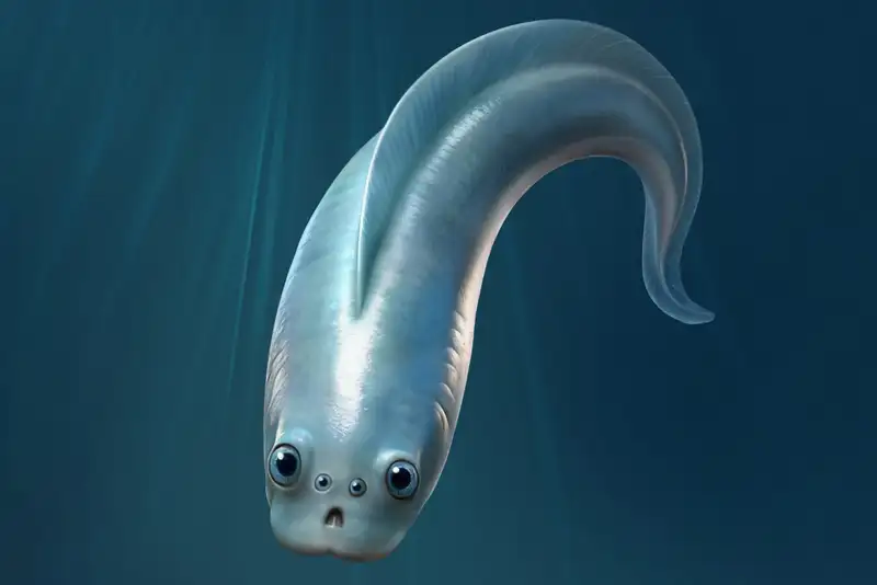 Хайкоуихтис, реконструкция Xiangtong Lei, Sihang Zhang