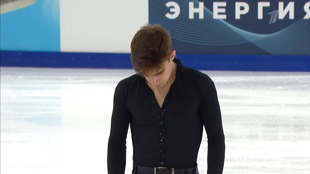    Даниил Самсонов. Фото: стоп-кадр прямого эфира "Первого канала"