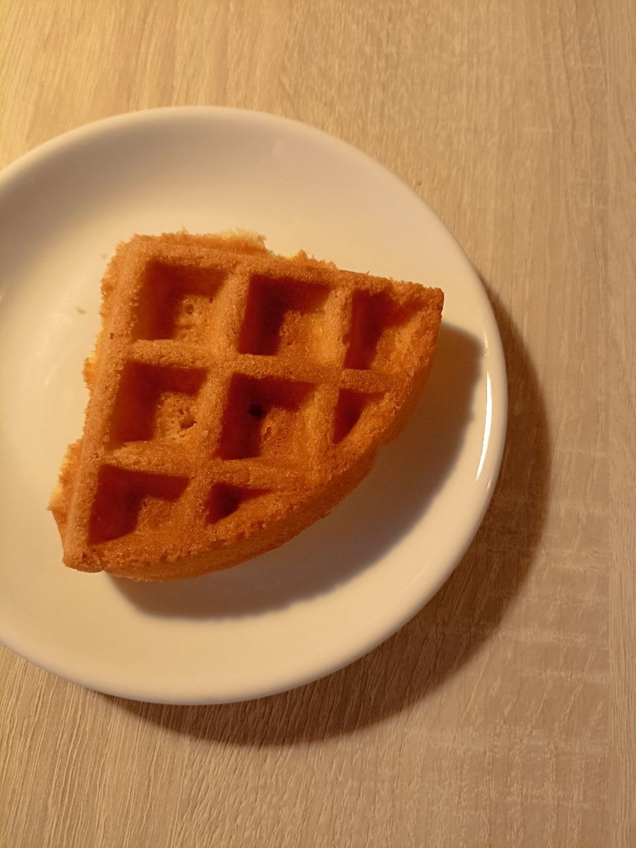 фото автора: домашние вафли