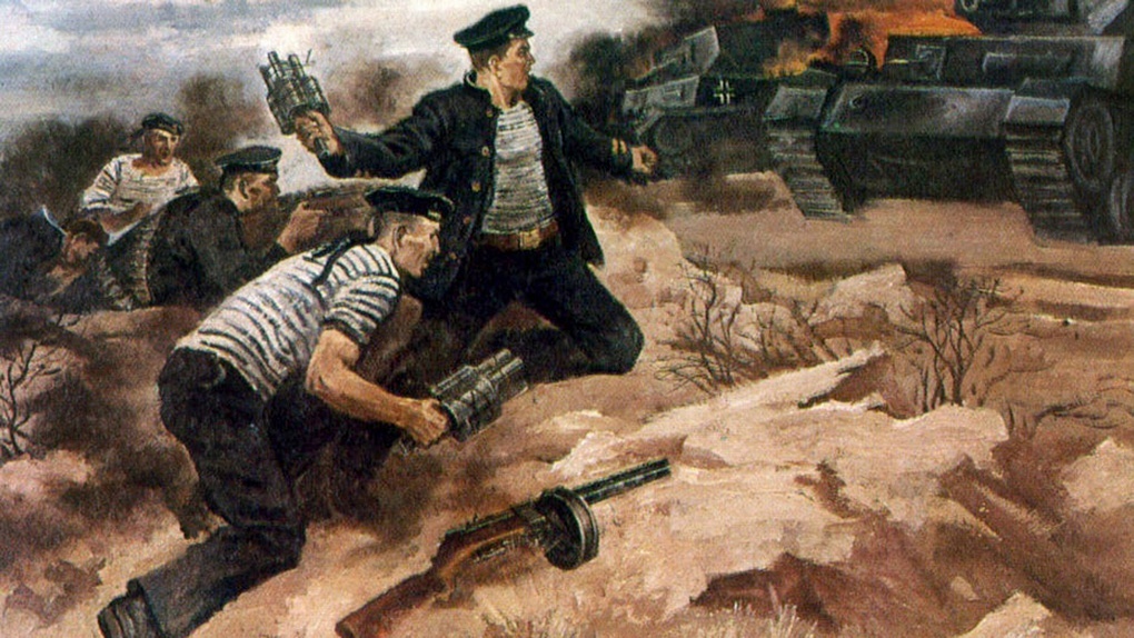 Юрий Волков "Подвиг пяти черноморцев"