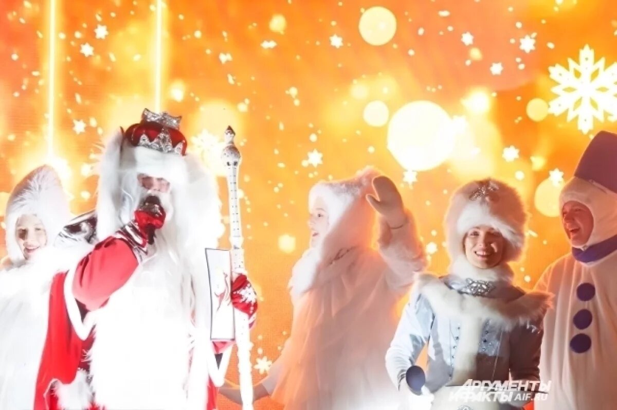    Афиша на новогодние каникулы.