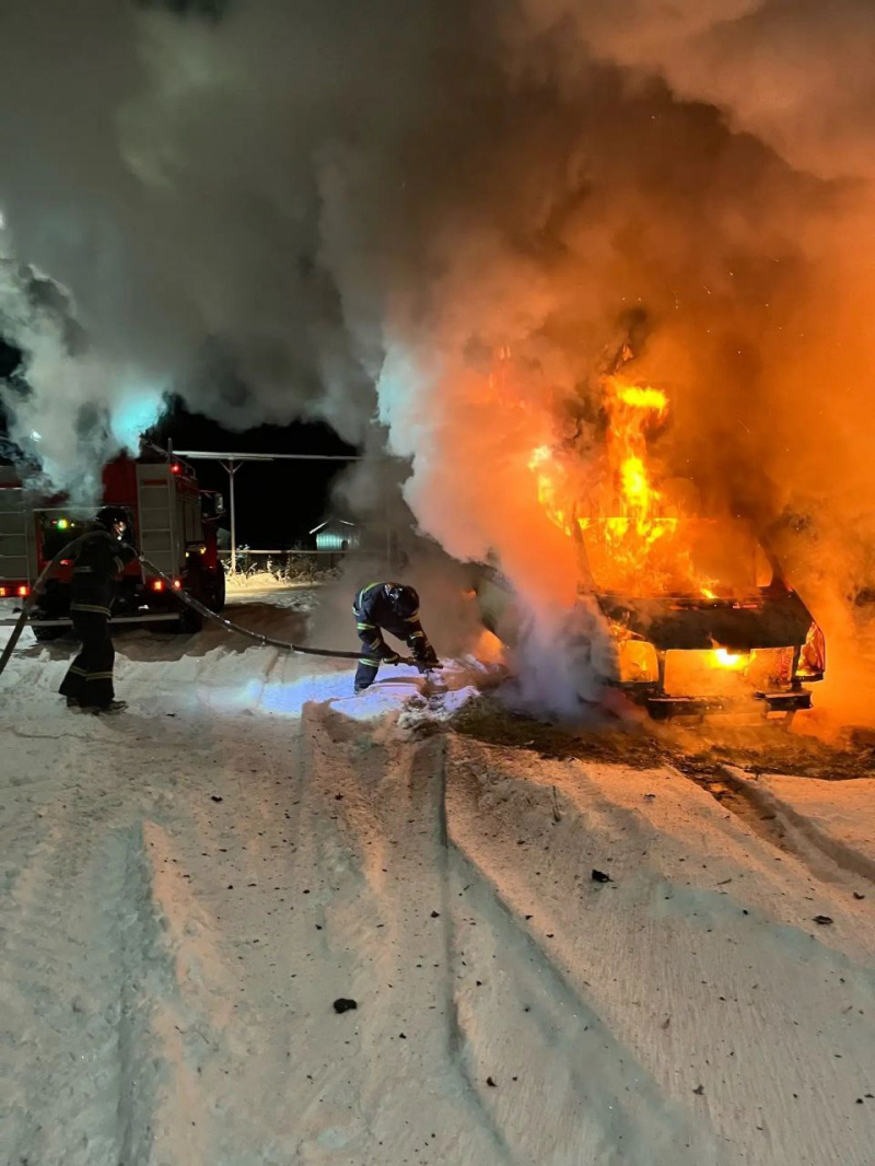    Автомобиль скорой помощи вспыхнул в КарелииТелеграм-канал Госкомитета Республики Карелия по обеспечению жизнедеятельности и безопасности населения