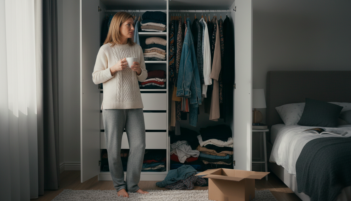 Второе января, длинные выходные, время для себя. Идеальный момент наконец разобрать шкаф и избавиться от всего, что работает против вас. Не откладывайте на потом — начните прямо сегодня!