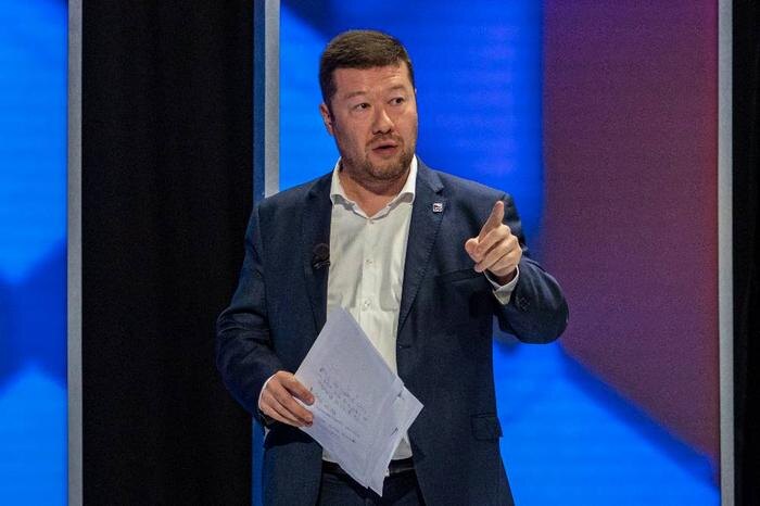 Томио Окамура. Обложка © ТАСС / EPA / MARTIN DIVISEK