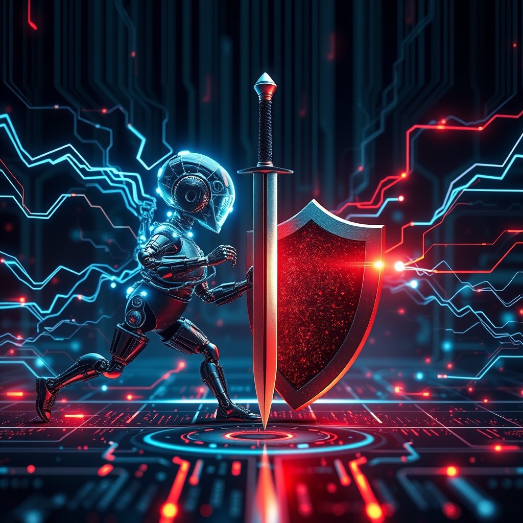 Представьте мир, где кибератаки происходят без участия человека — молниеносно, точно и с беспрецедентным масштабом. Это не сюжет научно‑фантастического фильма: уже сегодня искусственный интеллект (ИИ) радикально меняет ландшафт кибервойн. Давайте разберёмся, как ИИ становится одновременно самым опасным оружием злоумышленников и надежным щитом защитников.
