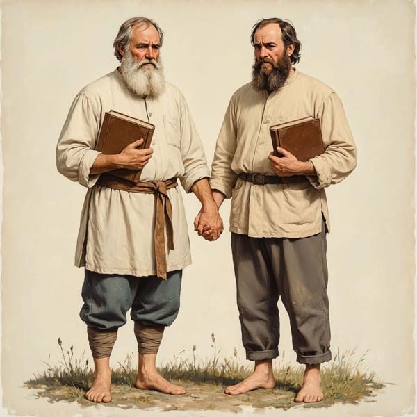 Лев Толстой и Александр Солженицын