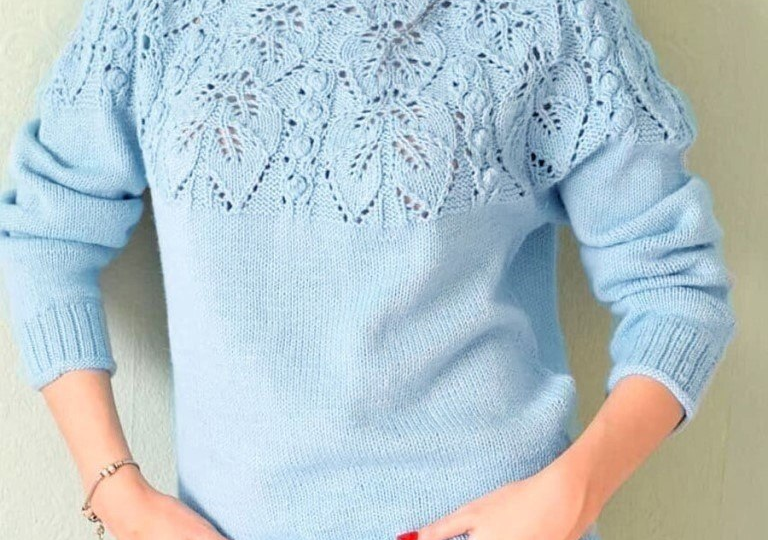 Круглая кокетка спицами: расчет, росток и как избежать ошибок (просто о сложном)