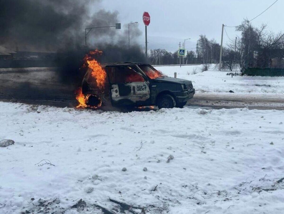    Последствия атаки ВСУ в селе Белянка Шебекинского округа | © Фото : Настоящий Гладков/Telegram