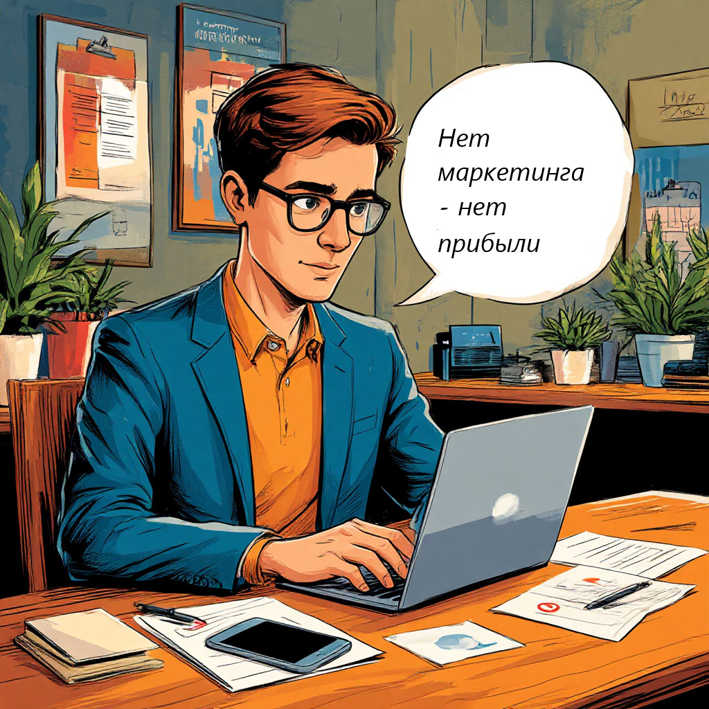 Рисунок 1. Связь маркетинга и прибыли компании.