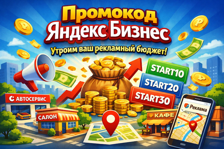 Промокод Яндекс Бизнес: как утроить рекламный бюджет