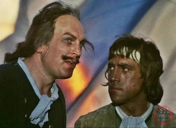 "Сказ про то, как царь Пётр арапа женил". В.Высоцкий - Ибрагим. Царь Пётр - А.Петренко.