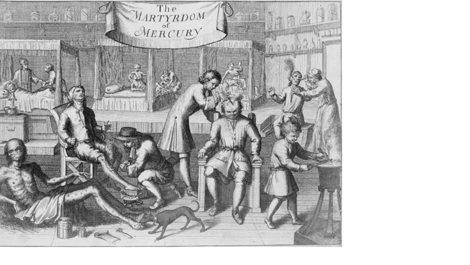 Лечение сифилиса в средневековой  Европе