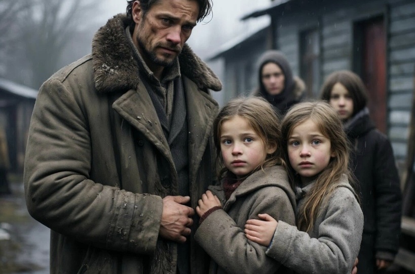 Муж выгнал нас ночью зимой на улицу. Я спасла бомжа — он изменил нашу жизнь...