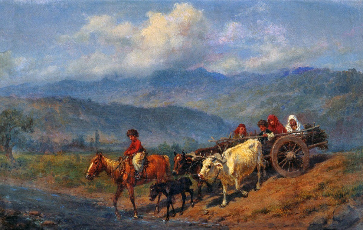 К.Н. Филиппов «Северный Кавказ. Арба»