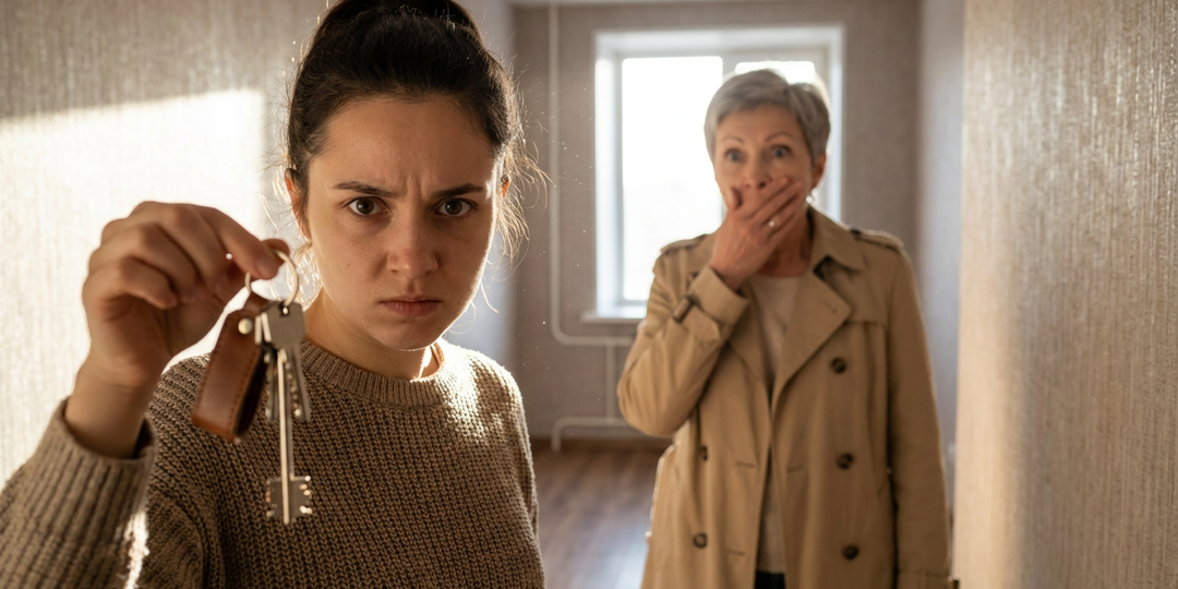 Свекровь тайком сделала дубликат ключей от моей квартиры, но я устроила ей сюрприз