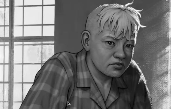 Бяша- в  дурке( одна из концовок 5 эпизода)