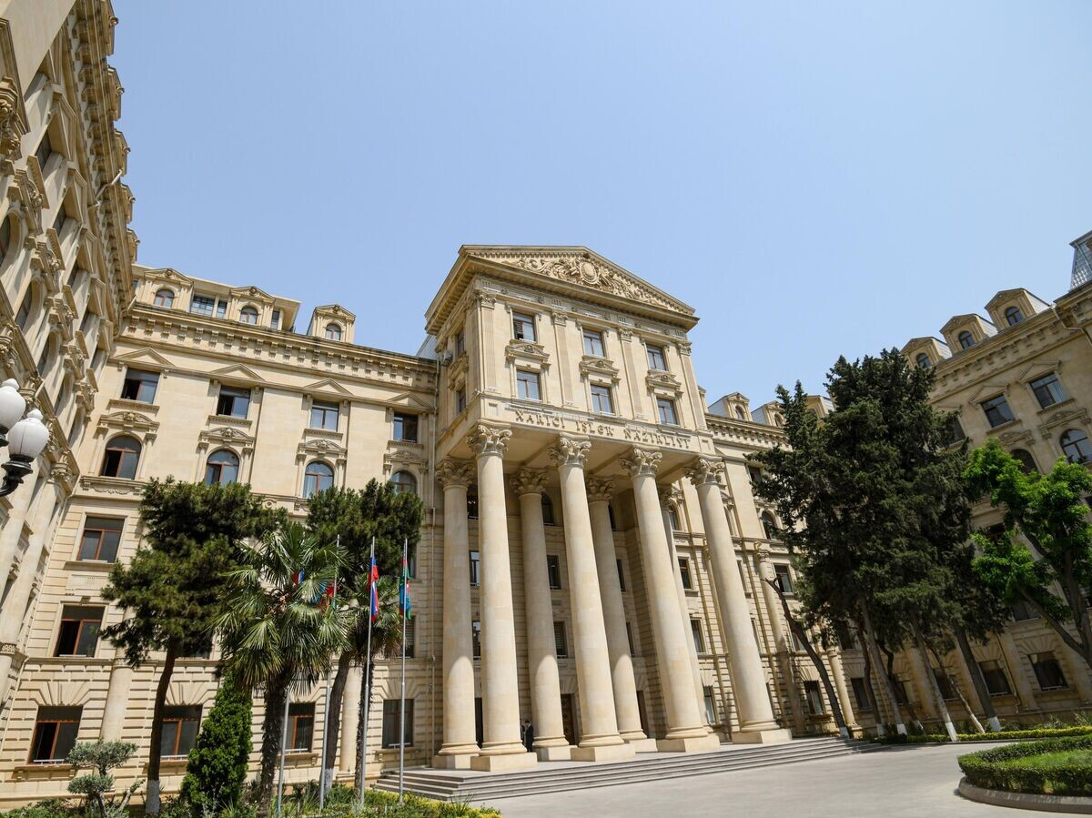    Здание МИД Азербайджана в Баку | © Sputnik / Мурад Оруджев