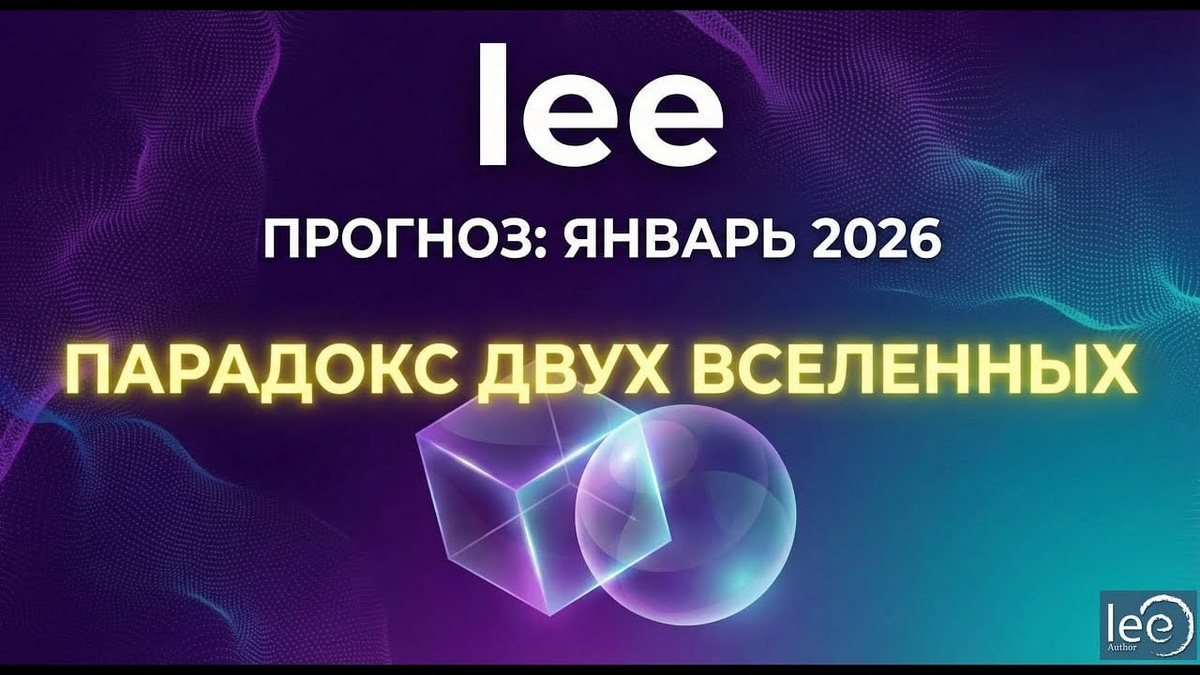 Вибрационный прогноз от lee на январь 2026 года
