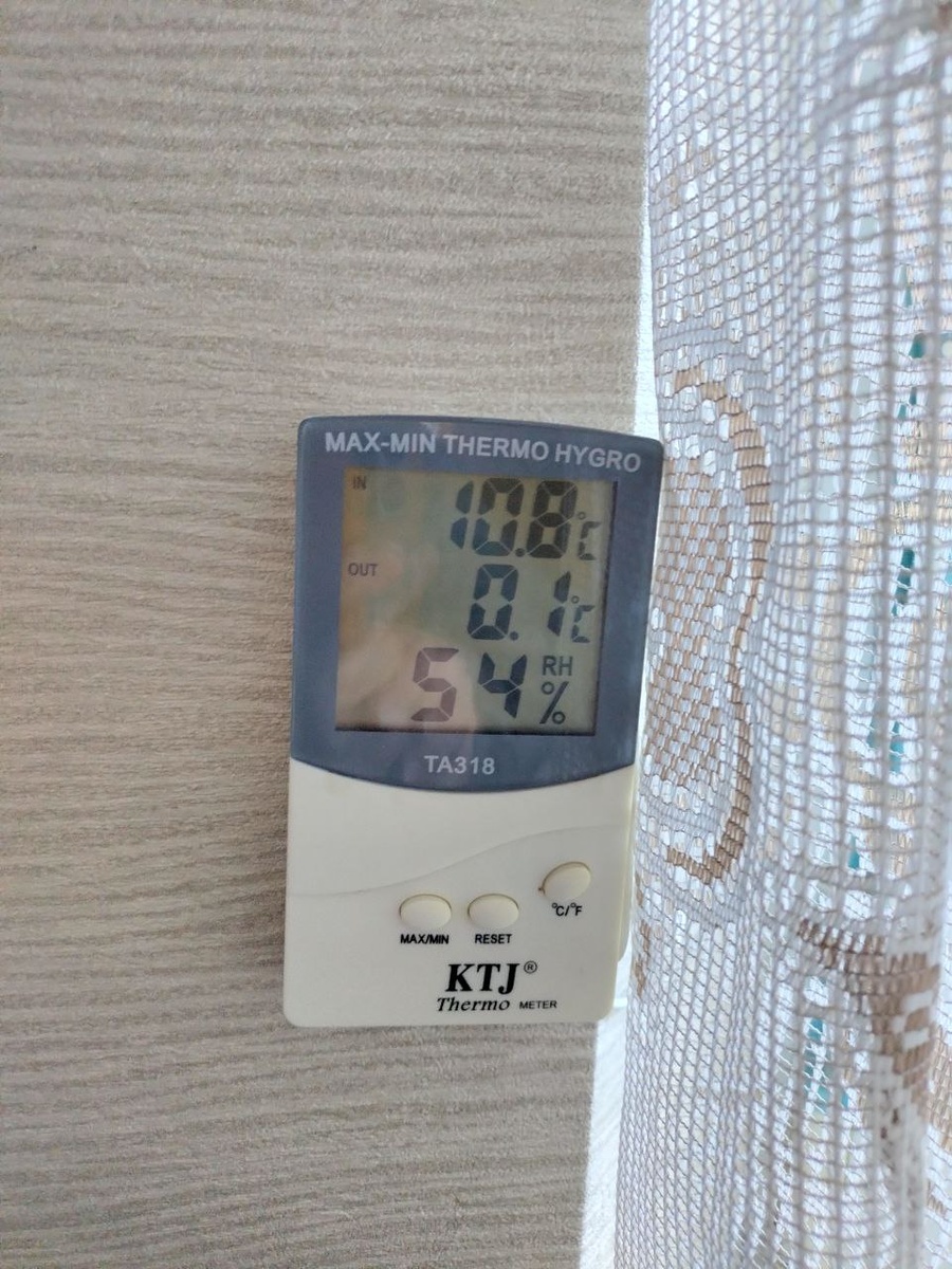 Температура воздуха 2 января 2026. И это уже около полудня! 😳