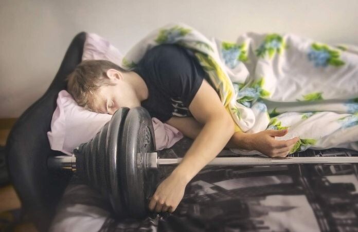 Спящий спортсмен