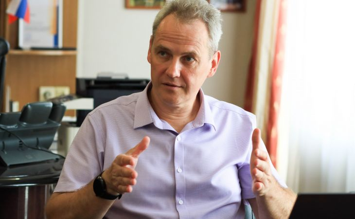 Ректор АлтГУ Сергей Бочаров. Фото: Дмитрий Герайкин/АлтГУ