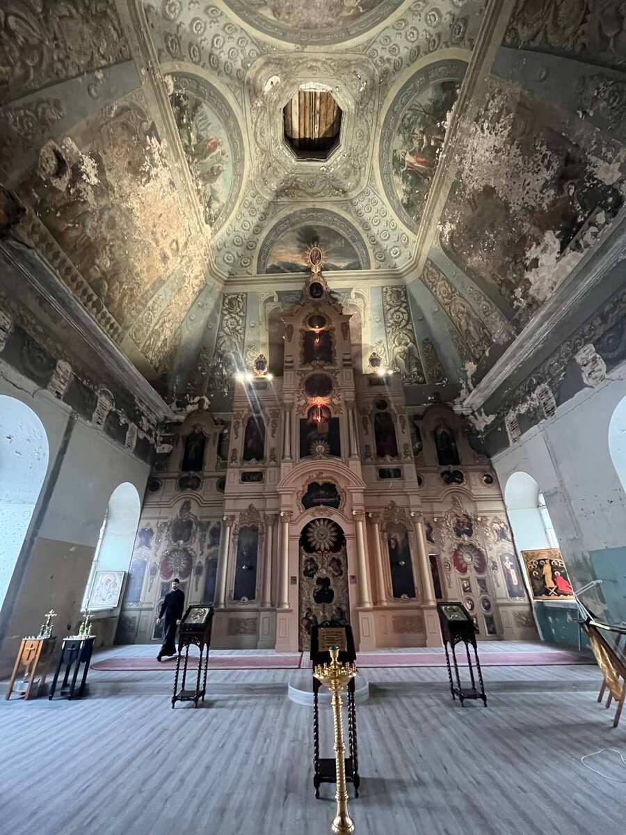 "Верхний" храм Воскресения Словущего в Барашах. Фото Юлия Яковлева