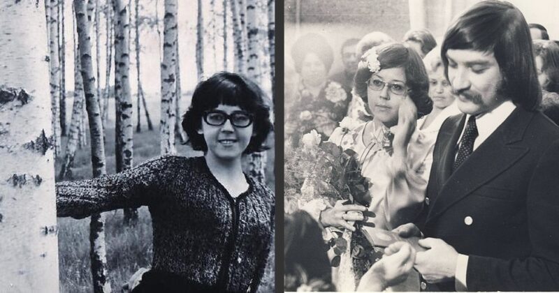    Ядвига Поплавская в юности, ещё до судьбоносной встречи.