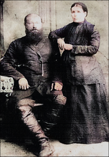 Чернобровкин Сергей Алексеевич с супругой
Феклой Антоновной (Тихонова)   
