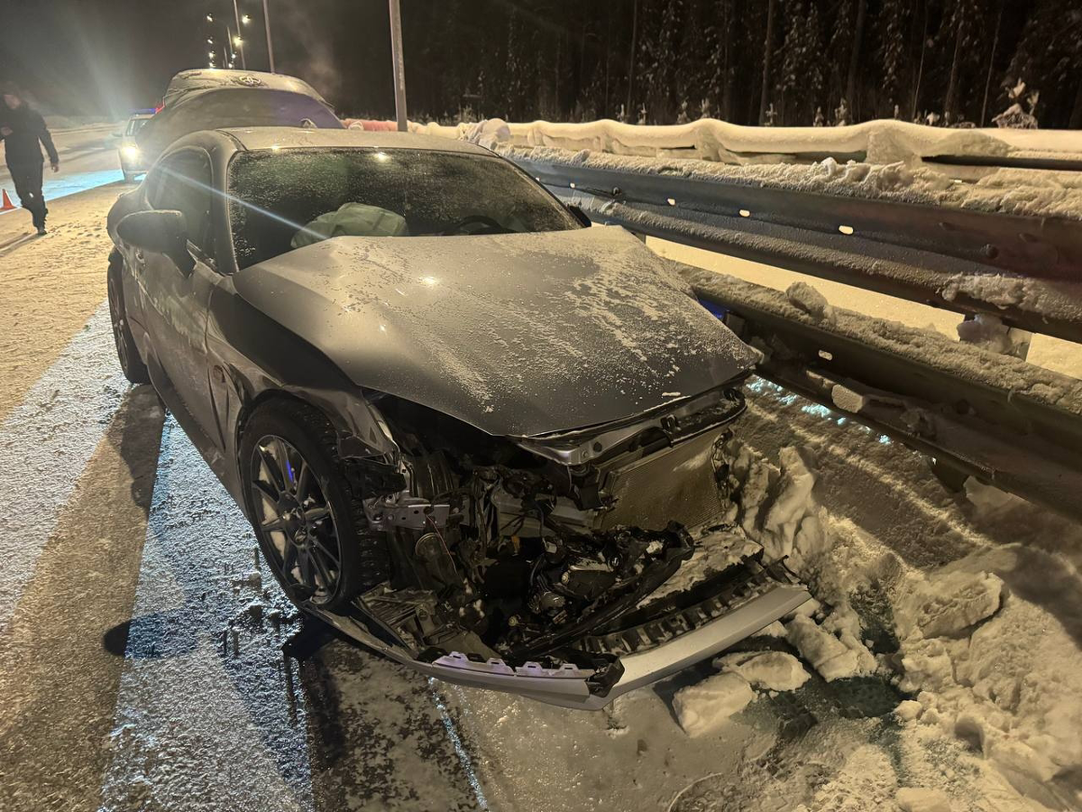    В Югре в Новый год произошло несколько автоаварий с пострадавшими