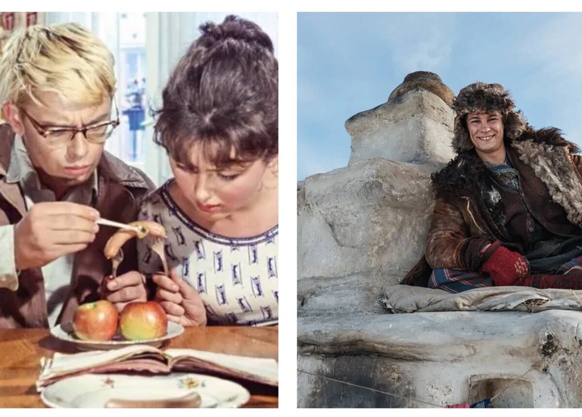     Кадр из фильма «Операция «Ы» и другие приключения Шурика»/ кадр из фильма «По щучьему велению»