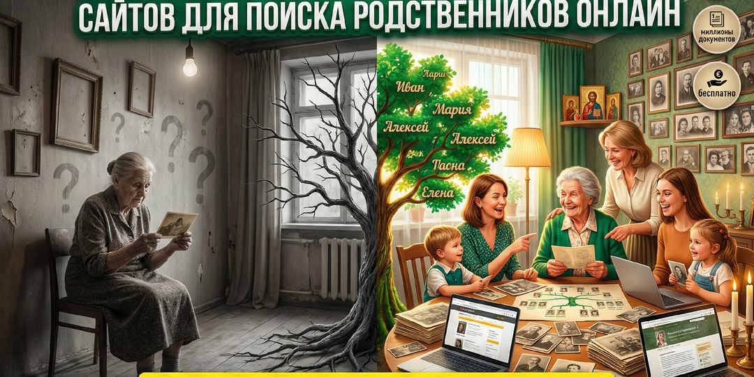 Как найти предков бесплатно: 13 лучших сайтов для поиска родственников онлайн