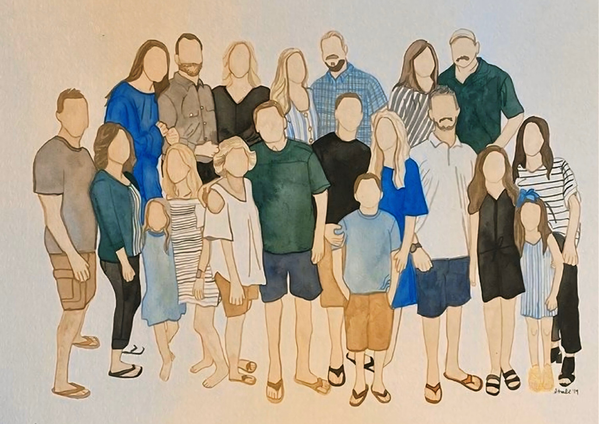 Большой дружный род, где есть взаимопомощь и все знаются, уже редкость (картинка из интернета)