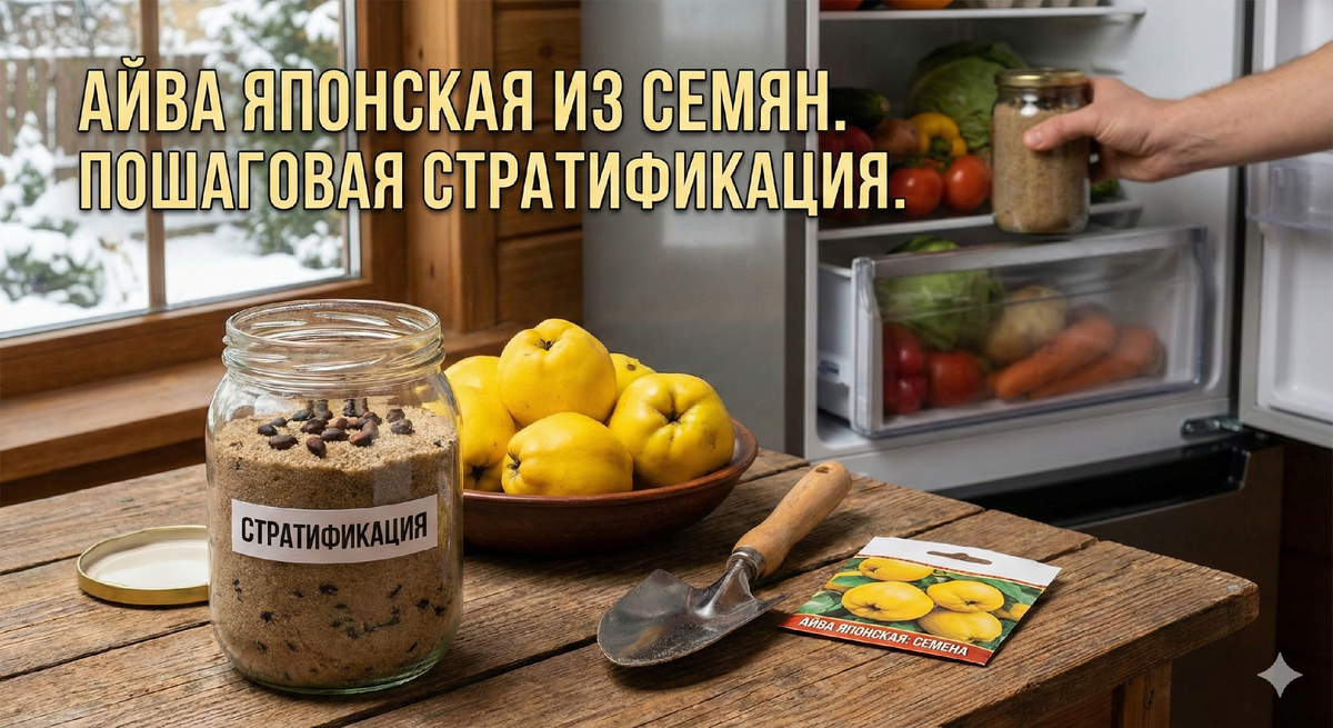            Айва японская из семян: пошаговая инструкция стратификации для 100% всхожести
