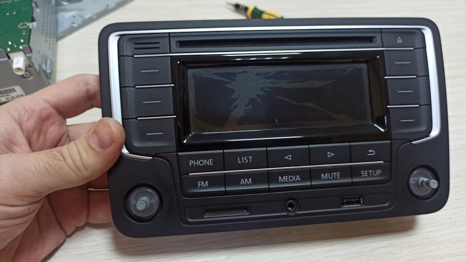 RCD230 подбор и замена дисплея