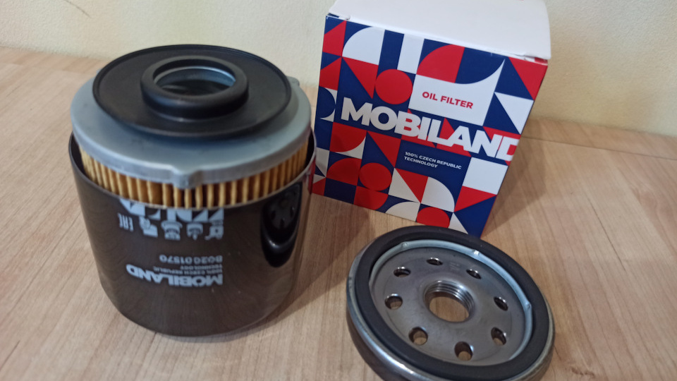 Mobiland 802001570. Распил масляного фильтра