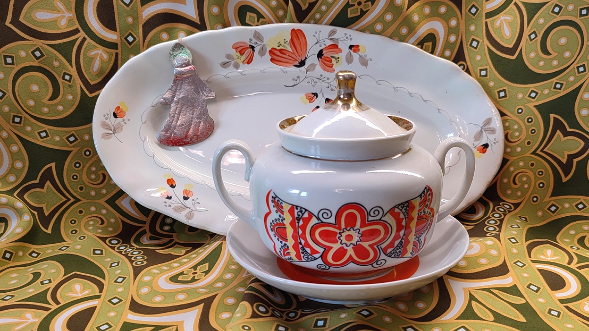 Сахарница, Дружковка, 1974-84 гг,  220 руб