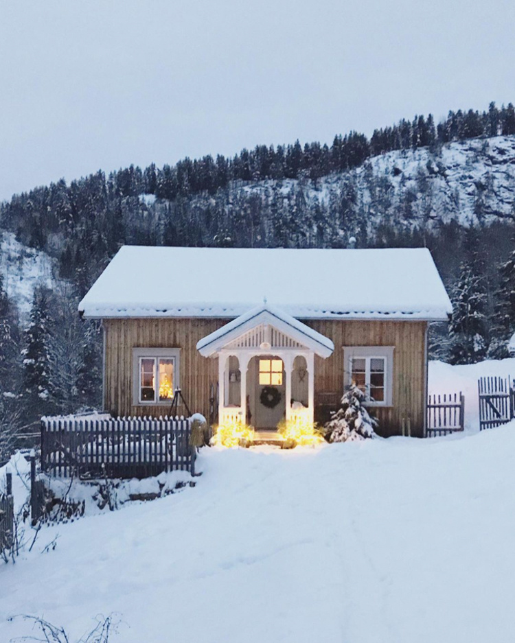 Norway cottage. https://www.myscandinavianhome.com/