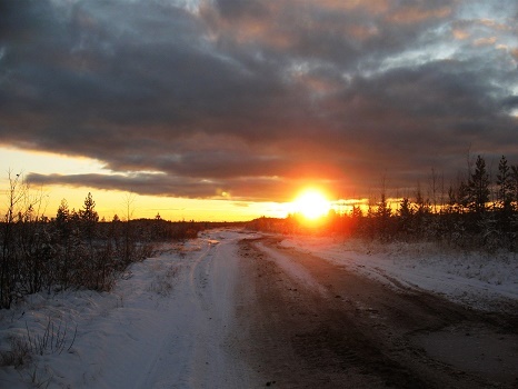 Фотографии Татьяны Немшановой солнце Севера Западной Сибири ХМАО Югра.