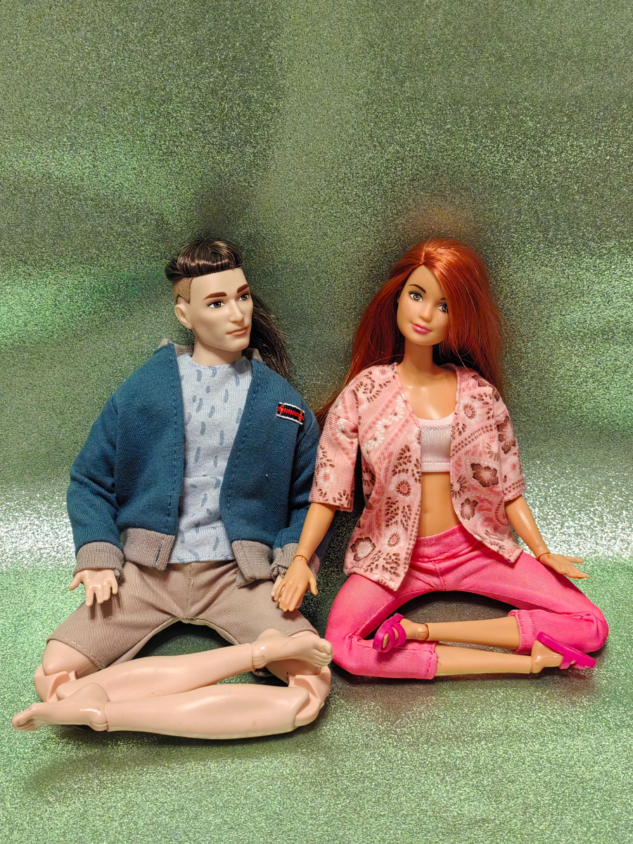 Шон и Кристен в пижамках на Новый год))) у них всё очень по-домашнему