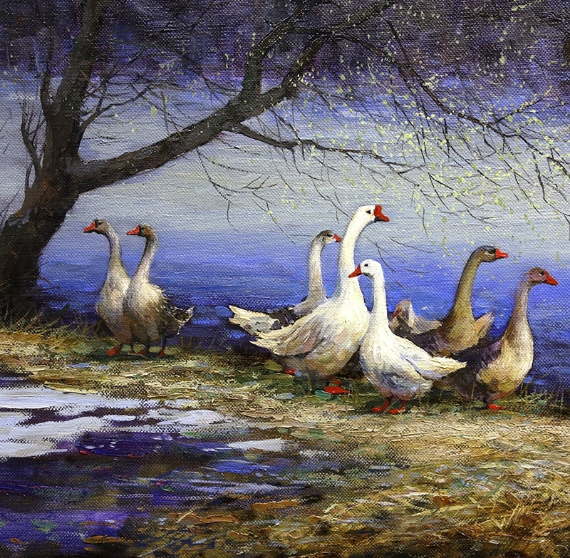 Степан Нестерчук. Гуси