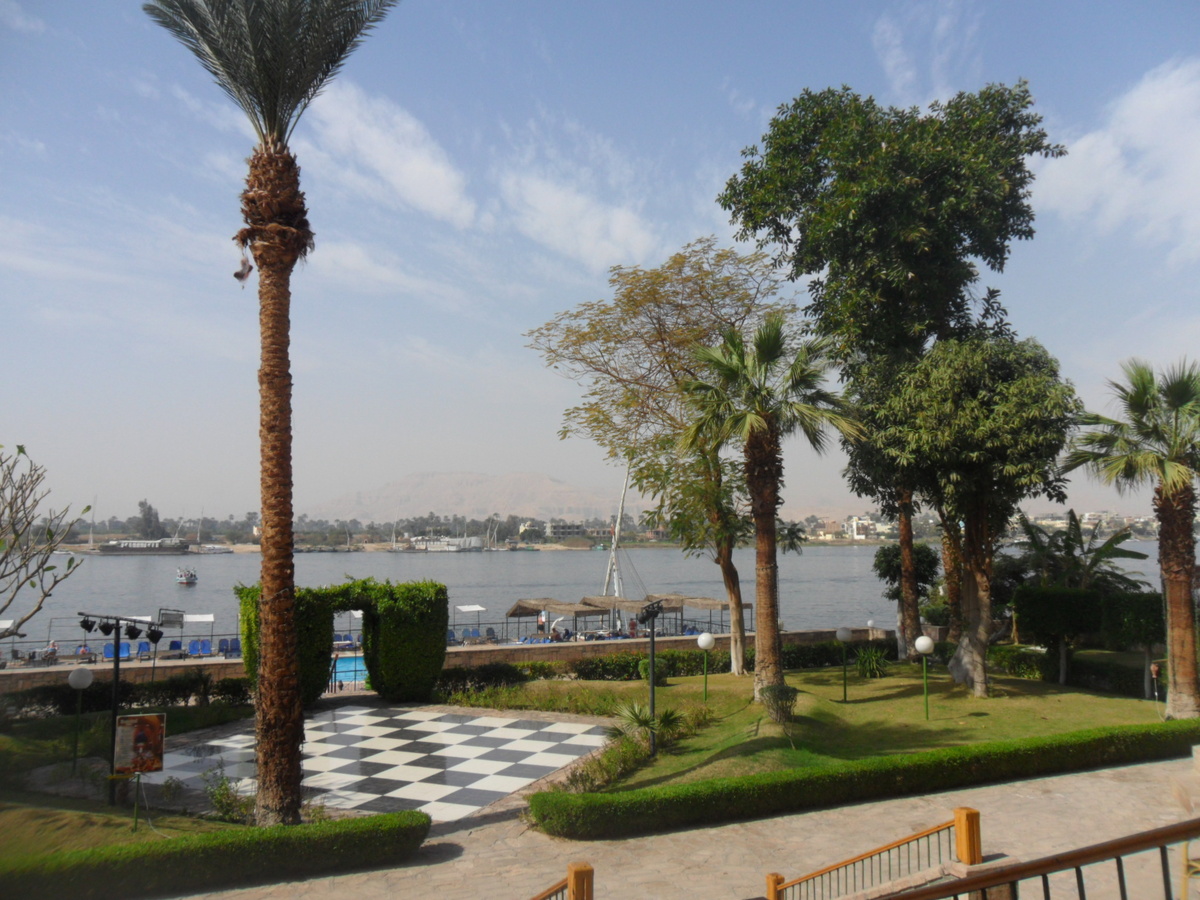 Египет. Луксор. Нбережная Нила