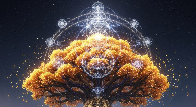 Крона не просто желтая, она из чистого божественного золотого света – материи, из которой сотканы сами законы Вселенной. Золото – цвет высшей божественности, Cолнца, нетварного света. Правь – это мир Богов, и золотой свет – это их эманация, их проявление. Это цвет высшей, созидательной энергии – энергия Творцов в чистом виде. Это цвет чистой, незамутненной Истины.
