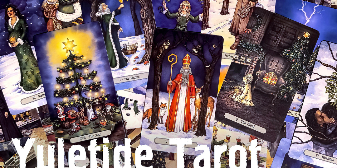 Обзор колоды: Yuletide Tarot (Святочное таро / Рождественское таро)