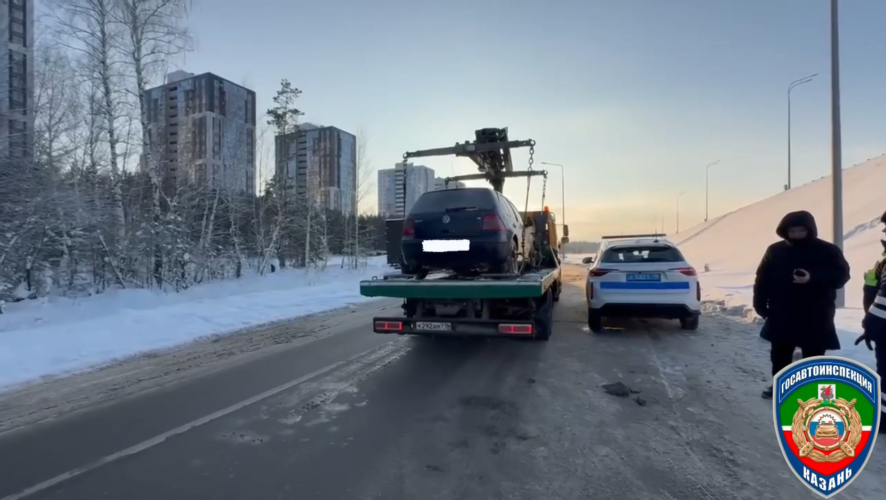    Фото: скриншот видео от Госавтоинспекции Казани