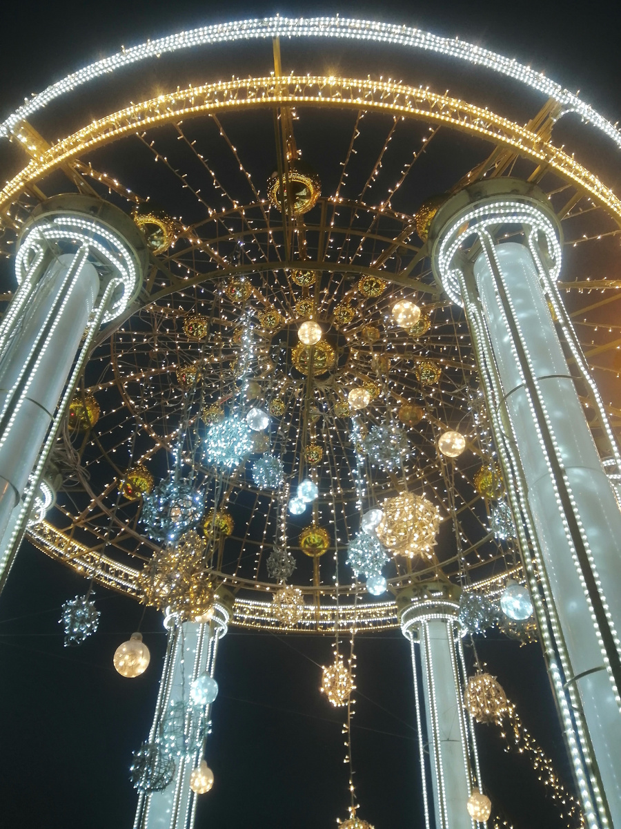 Ротонда на Дворцовом мосту.